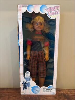 Vintage Wispy Walks Doll NIB